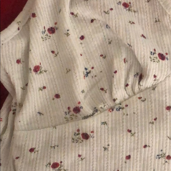 Green floral mini dress - Picture 7 of 7